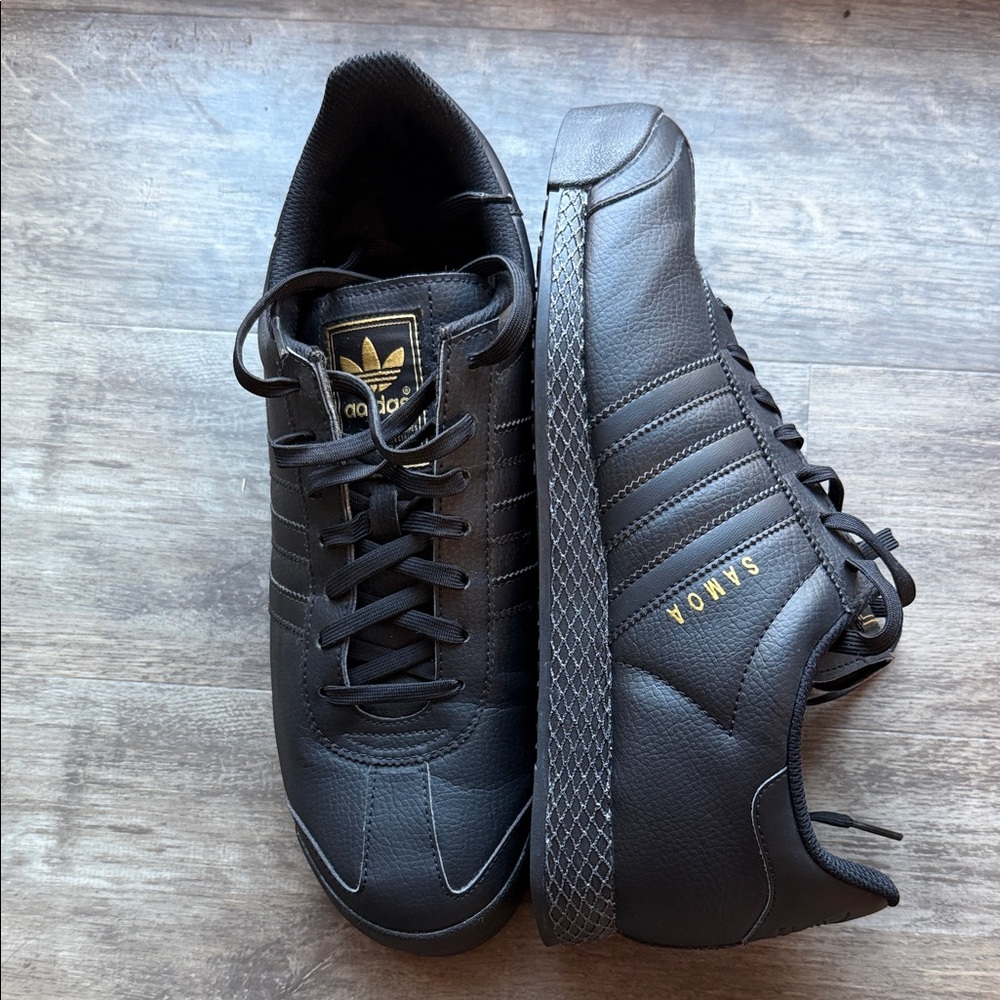 Adidas Samoa Black Gold Men's Sneakers